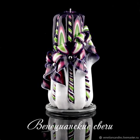 Прикольные подарки: Венецианские Резные Свечи Ручной Работы 18 см в ...