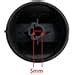 Yourspares Hot Ari Ix Control Switch Knobs For Hotpoint Oven Cooker Hob Inox Pack Of