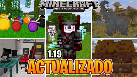 🙀top 10 Mejores Mods Addons Survival Para Minecraft Pe 119 Bedrock Pack Addons Mcpe 119