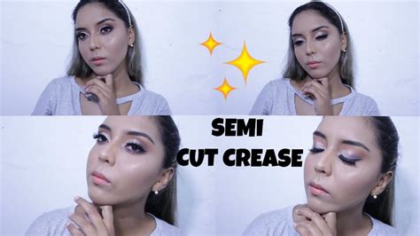 Tutorial Semi Cut Crease Youtube