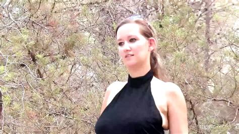 Those Big Natural Tits Landed Her An Outdoor Photoshoot In Blonde Blonde Porn Xhamster