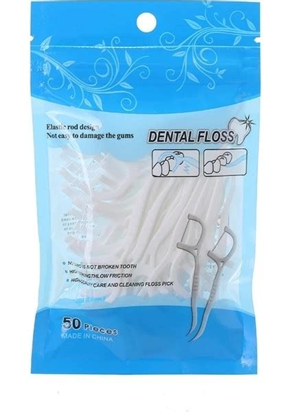 Mingming Shop Mingming Shop Nude Tarzı Adet Diş Ipi Pensede Seçtikleri Kürdan Diş Çubuğu Diş