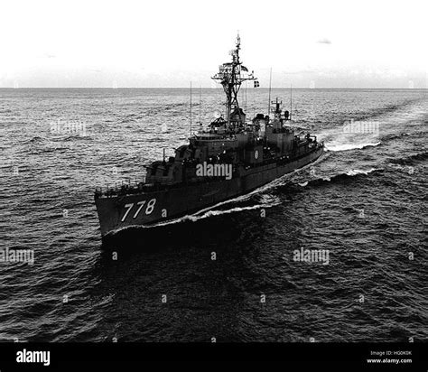 Uss Massey Dd 778 1966 Stock Photo Alamy