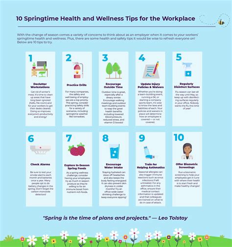 17 Ways To Focus On Springtime Health And Wellness In The Workplace