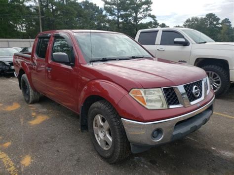 2008 Nissan Frontier Crew Cab Le 1n6ad07u18c448756 Bid History