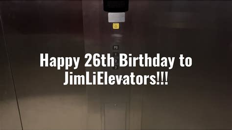 Happy Birthday To Jimlielevators Mitsubishi Traction Elevators At