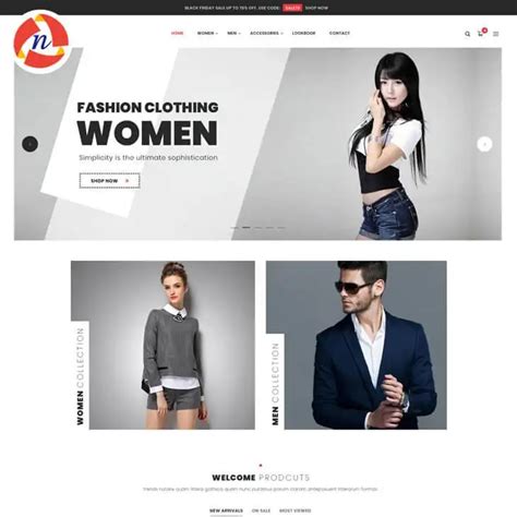 Clothing Website Html Template We Offer A High Quality And Budget
