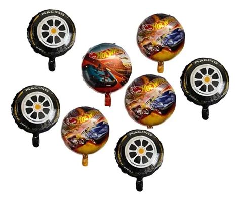Balão Metalizado Carro Hot Wheels rodas C 10 MercadoLivre
