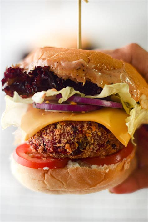 Air Fryer Veggie Burgers ⋆ NellieBellie