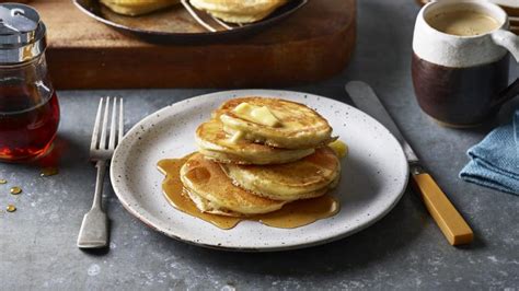 Fluffiest Ever Pancakes Recipe Bbc Food