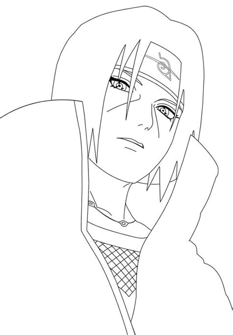 Desenho Do Itachi Uchiha - 85+ Desenhos do Itachi Uchiha para Imprimir e Colorir