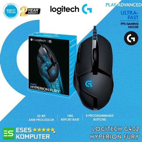 Jual Mouse Logitech G402 Hyperion Fury RGB | Ultra-Fast FPS Mouse ...