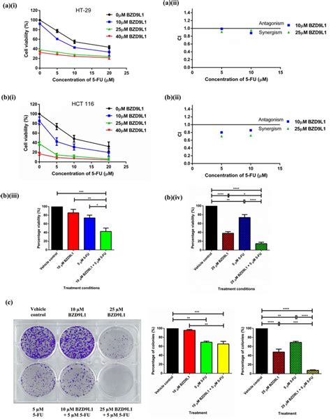 Synergistic Effect Between Bzd9l1 And 5 Fu Against Hct 116 Colorectal Download Scientific