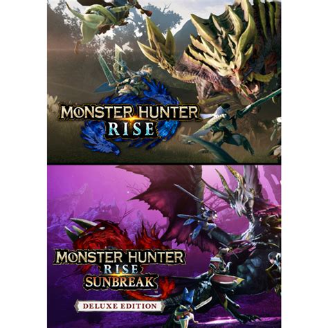 Buy Monster Hunter Rise Sunbreak Deluxe Pc Digital Shopto Net