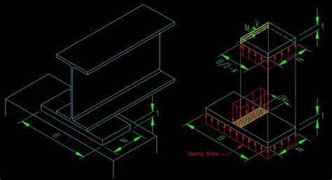 beam bearing plate design