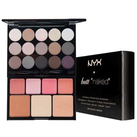 Paleta Machiaj Multifunctionala Nyx Butt Naked Palette