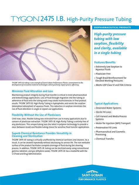 tygon  materials secondary sector   economy