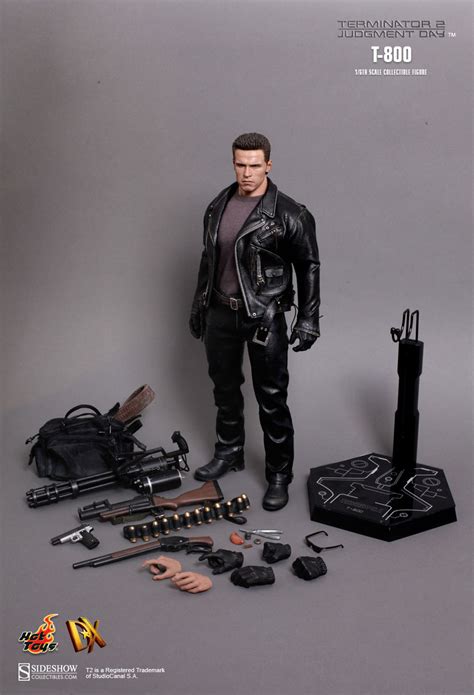 Muñeco T de Hot Toys Movie Masterpiece Terminator Juguetes de Colección