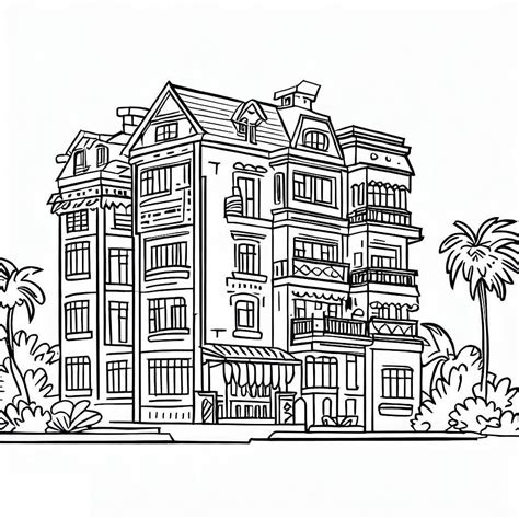 Coloriage Appartement Incroyable Télécharger Et Imprimer Gratuit Sur