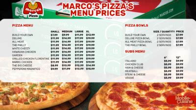 Marco’s Pizza Menu Prices w/ Coupon Codes (2024)