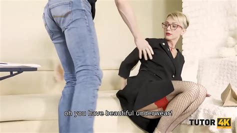 TUTOR K During Lesson Mature Tutor Gets Dragged Into Fetish Affair XNXX
