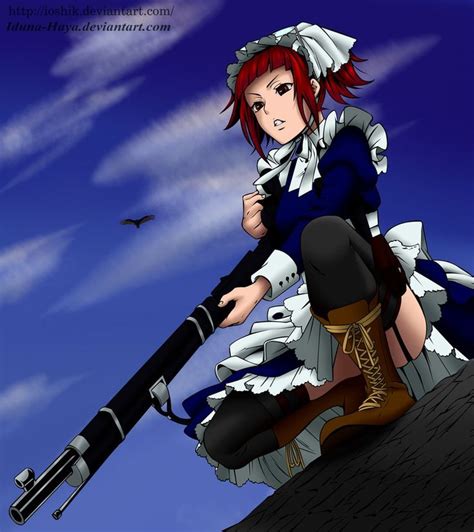 Stunning Artwork Of Mey Rin From Black Butler