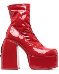 Naked Wolfe Sugar Platform Ankle Boots In Black Lyst