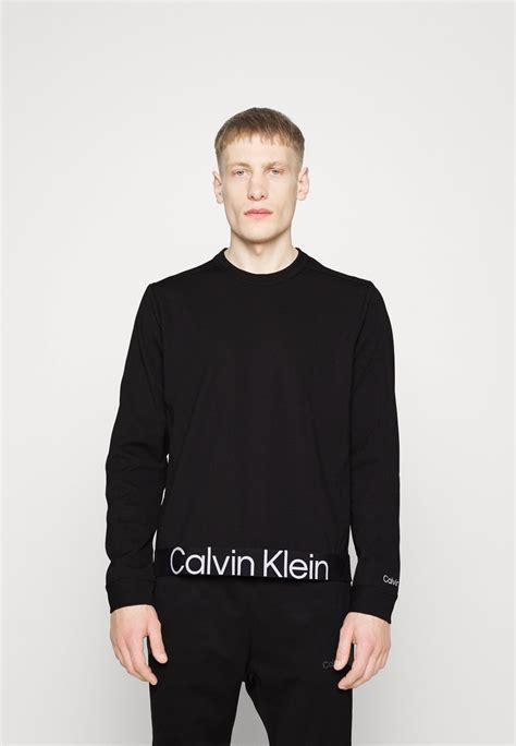 Calvin Klein Performance Sweatshirt Black Beautyschwarz Zalandoat