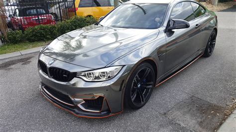 Bmw M4 Black Chrome Carbon Wraps Youtube