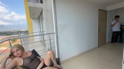 I M Very Hot So I Take The Opportunity To Get Some Fresh Air While My