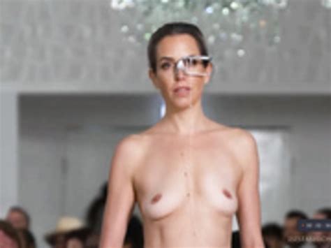 Models Walking Catwalk Nude