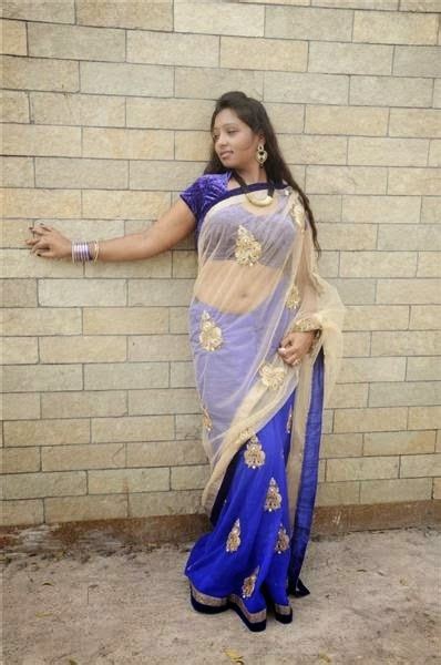 Asha Kumar Hot Navel Show In Transparent Saree Photo Gallery Low Hip Saree Aunty