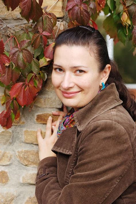 Cute Brunette Face Stock Photo Image Of Beautiful Sensual
