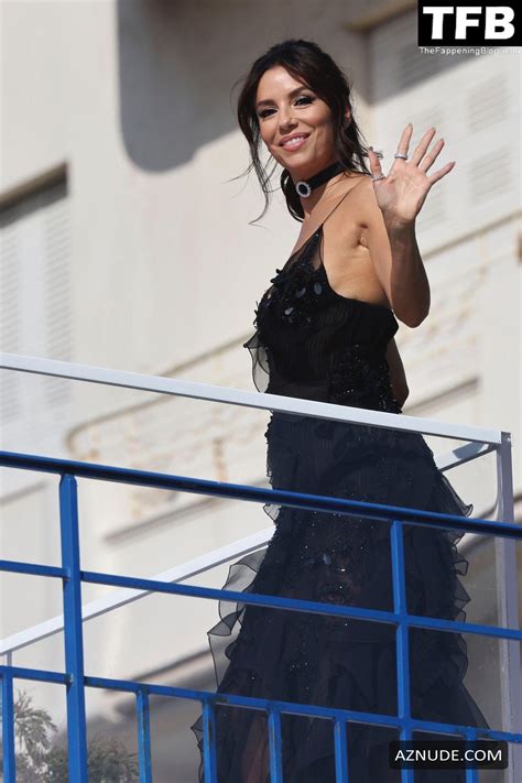 Eva Longoria Sexy Seen Flaunting Her Hot Cleavage At The Annual Cannes Film Festival Aznude