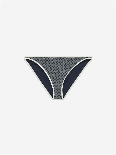 Low Waist Bikini Briefs Blue White Women Arket Gb