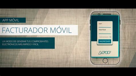 TUTORIAL FACTURADOR MOVIL AFIP Como Emitir Una Factura YouTube 3