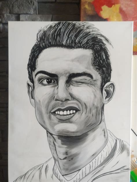 Peinture Ronaldo