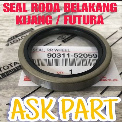 Jual Seal Sil Roda Belakang Wheel Rear Toyota Kijang K K Inova Innova