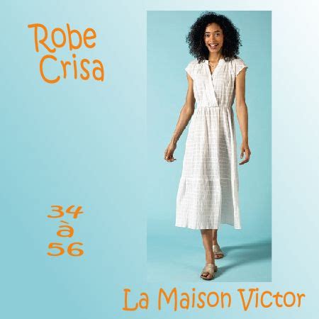 Robe Crisa De La Maison Victor Patron Gratuit Femme Robe Patron Robe