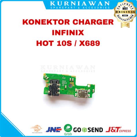 Jual Konektor Charger Infinix Hot 10s X689 Pcb Board Usb Papan Con Cas Mic Jakarta Barat One