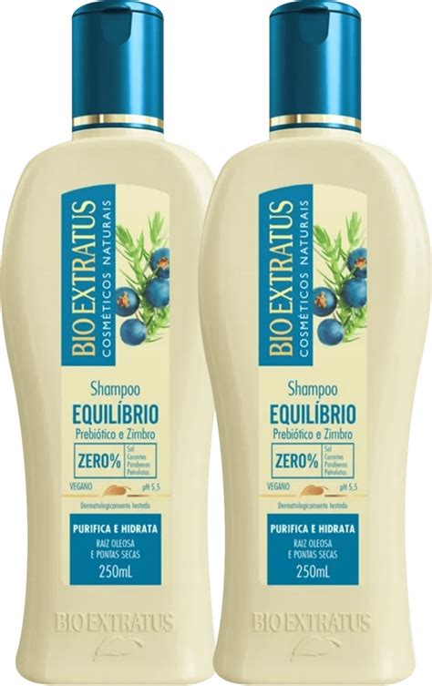 Kit Bio Extratus Equilíbrio Prebiótico e Zimbro Shampoo Beleza na Web