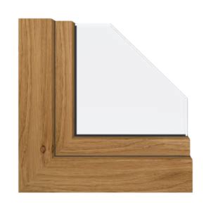 Golden Oak Gealan Colors Windows Feneste