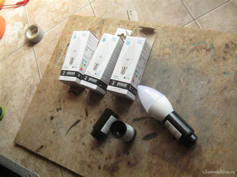 Простейшие подшкафные светильники