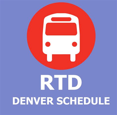 denver rtd schedule