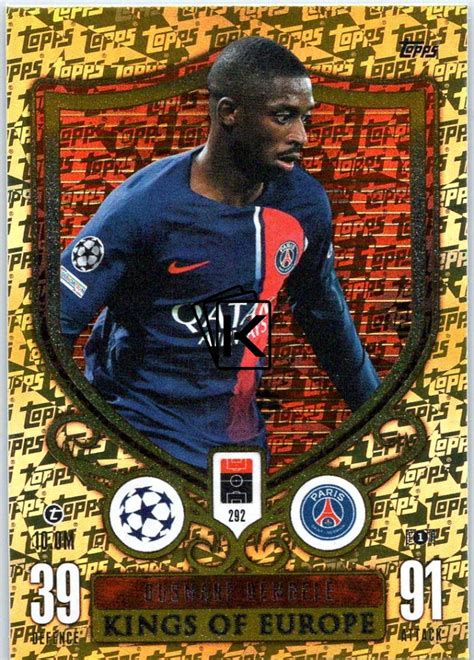 2023 24 Topps Match Attax EXTRA UEFA Club Competition Kings Of Europe