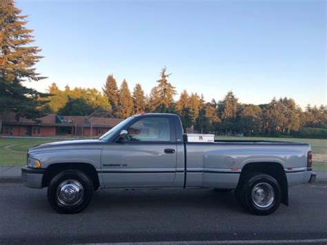 1994 Dodge Ram 3500 Slt Laramie Dually V10 28 000 Mi Rust Free No