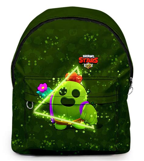 Рюкзак с кактусом Спайк Бравл Старс/Браво Старс (Spike.Brawl Stars ...