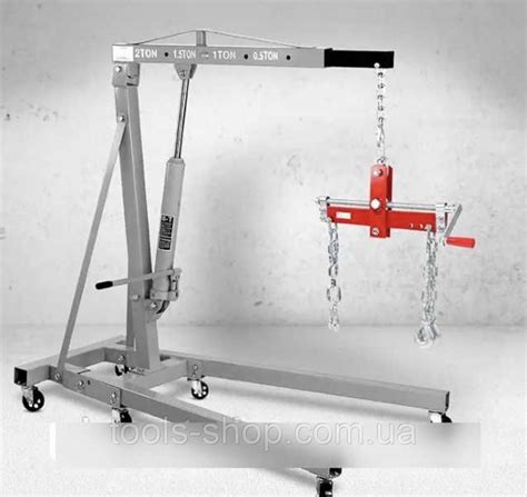 Купить Кран гаражный гидравлический складной MAX2т + Кран-блок Kraft ...
