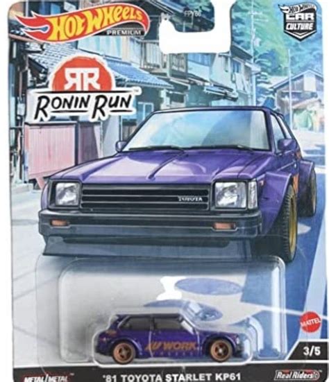 Hot Wheels Ronin Run 81 Toyota Starlet Kp61 Hobbies Toys Toys Games On Carousell
