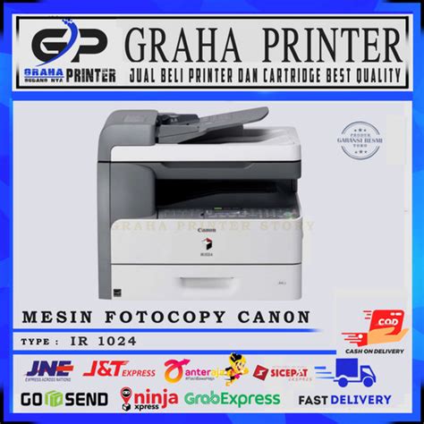 Jual Mesin Fotocopy Canon Ir 1024 Print Scan Copy Murah Bergaransi